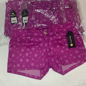 Pink shorts for ladies